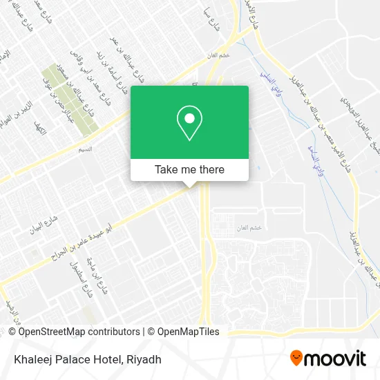 Khaleej Palace Hotel map