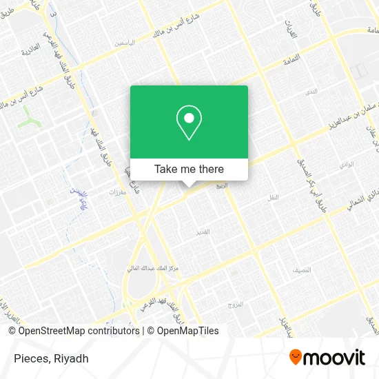 Pieces map