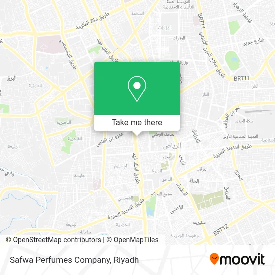 Safwa Perfumes Company map