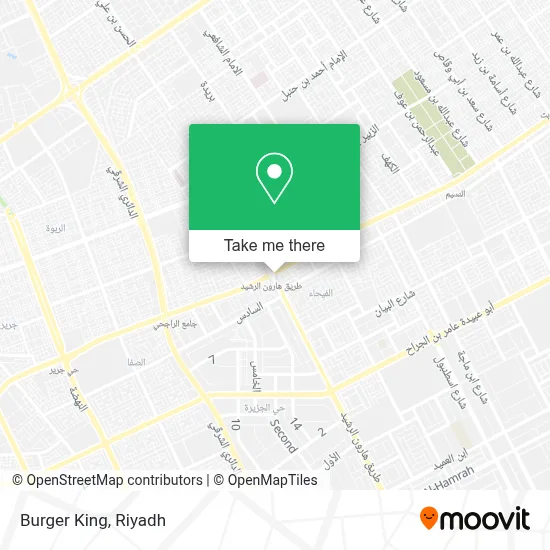 Burger King map