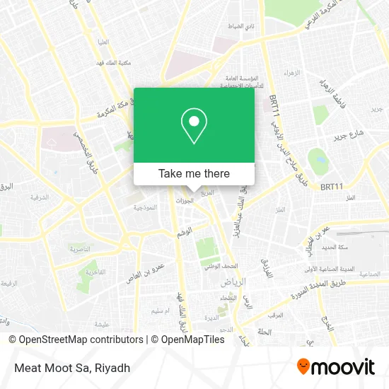 Meat Moot Sa map