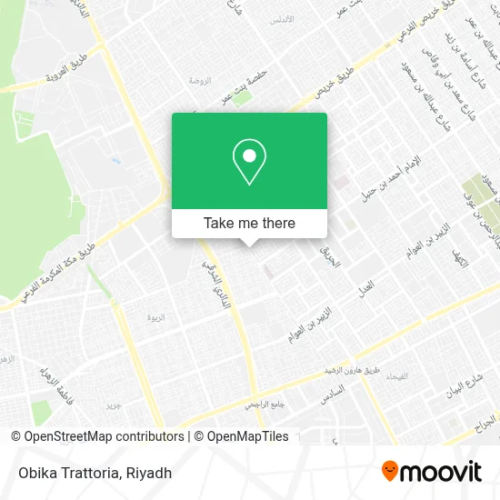 Obika Trattoria map
