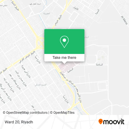 Ward 20 map