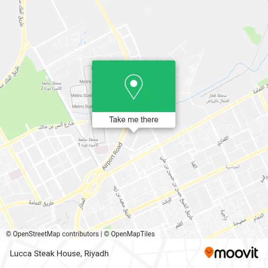 Lucca Steak House map