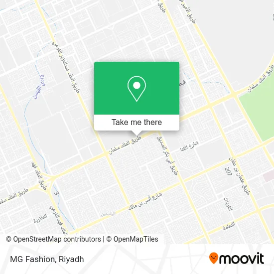MG Fashion map
