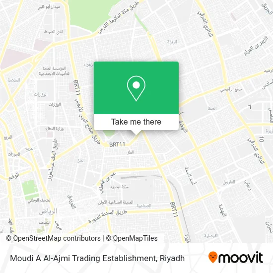 Moudi A Al-Ajmi Trading Establishment map