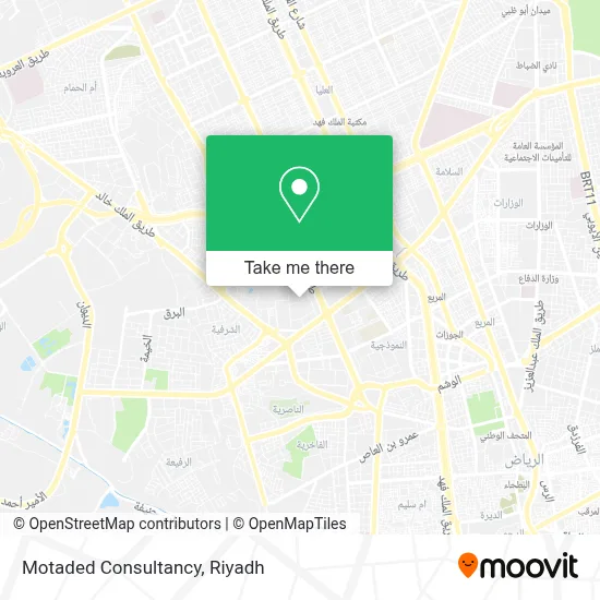 Motaded Consultancy map