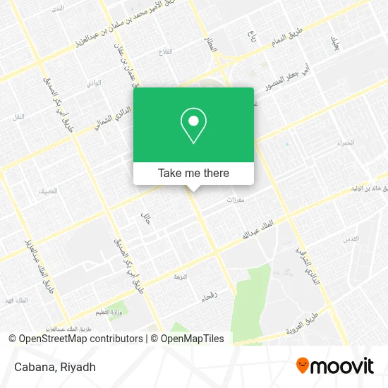 Cabana map