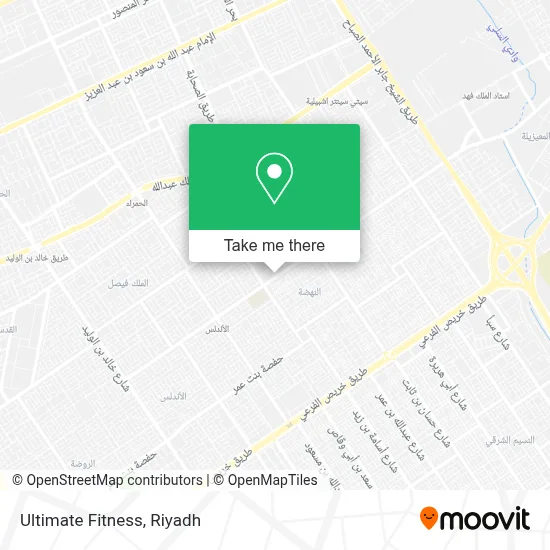 Ultimate Fitness map