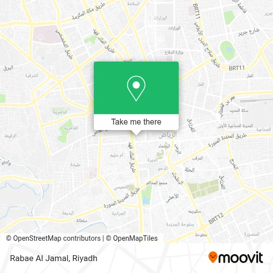 Rabae Al Jamal map