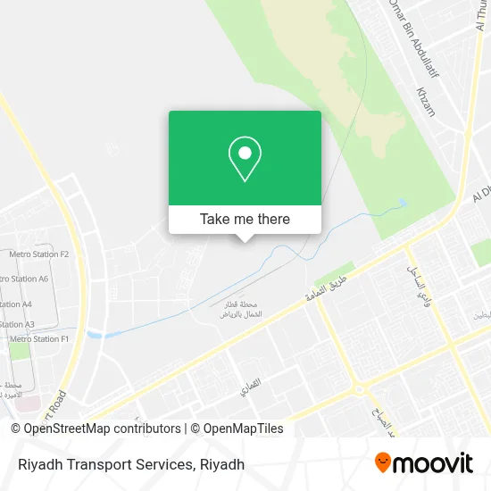 Riyadh Transport Services map