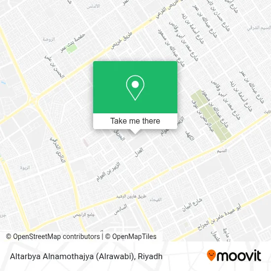 Altarbya Alnamothajya (Alrawabi) map