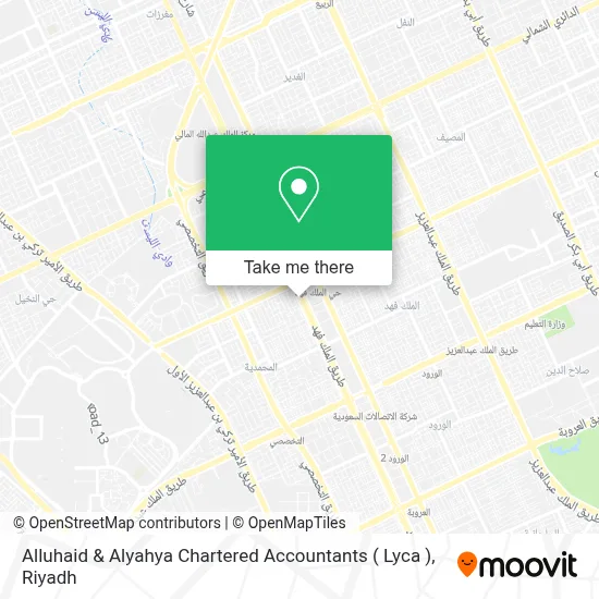 Alluhaid & Alyahya Chartered Accountants ( Lyca ) map