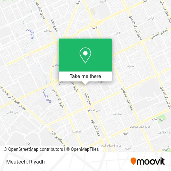 Meatech map