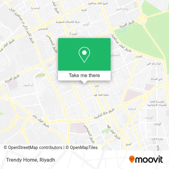 Trendy Home map