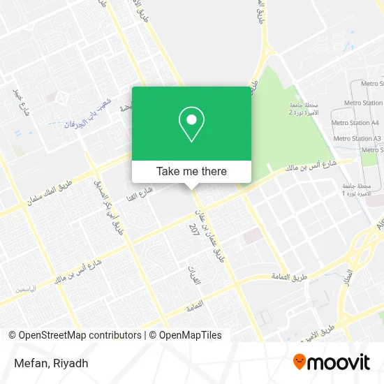 Mefan map