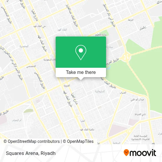 Squares Arena map