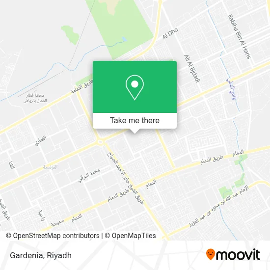 Gardenia map