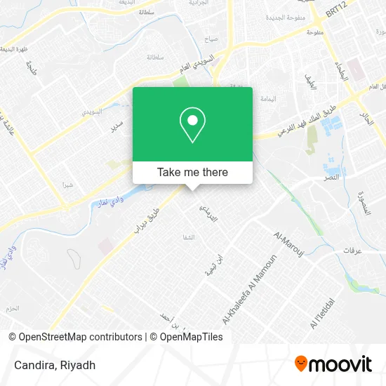 Candira map