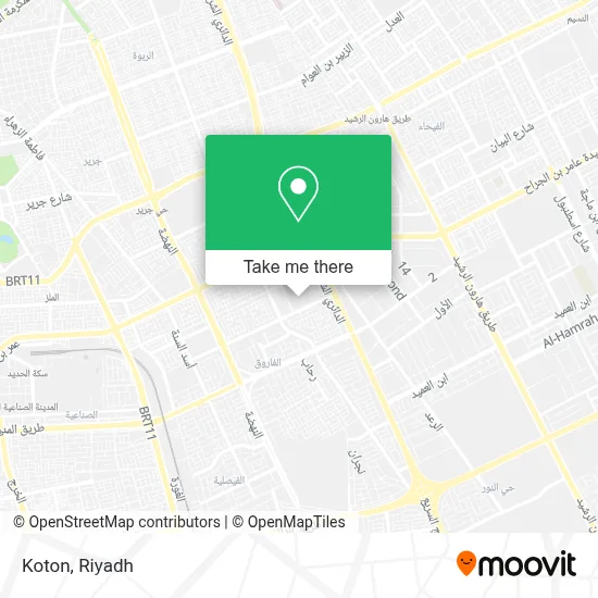 Koton map