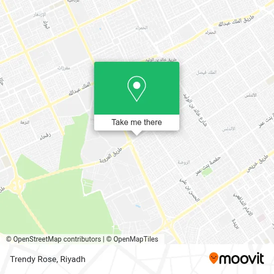 Trendy Rose map