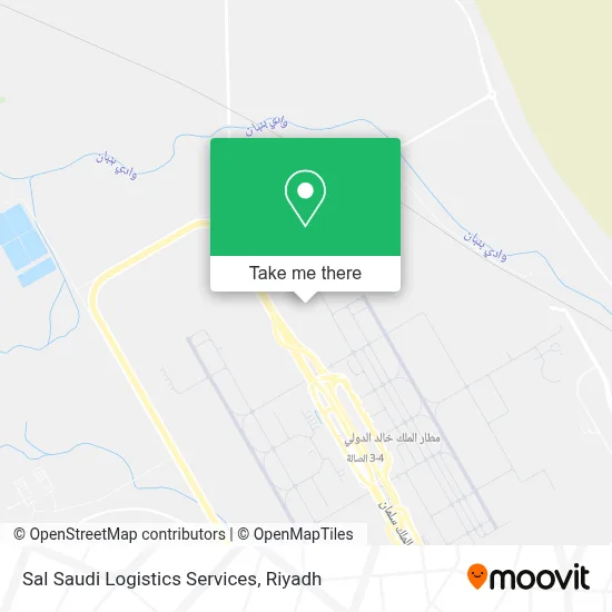 Sal Saudi Logistics Services map