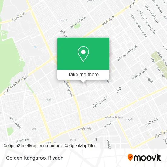 Golden Kangaroo map