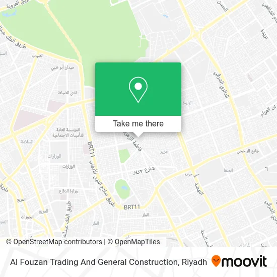 Al Fouzan Trading And General Construction map