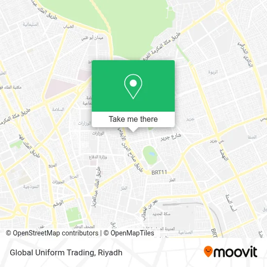 Global Uniform Trading map
