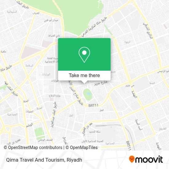 Qima Travel And Tourism map
