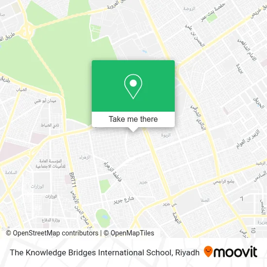 The Knowledge Bridges International School map