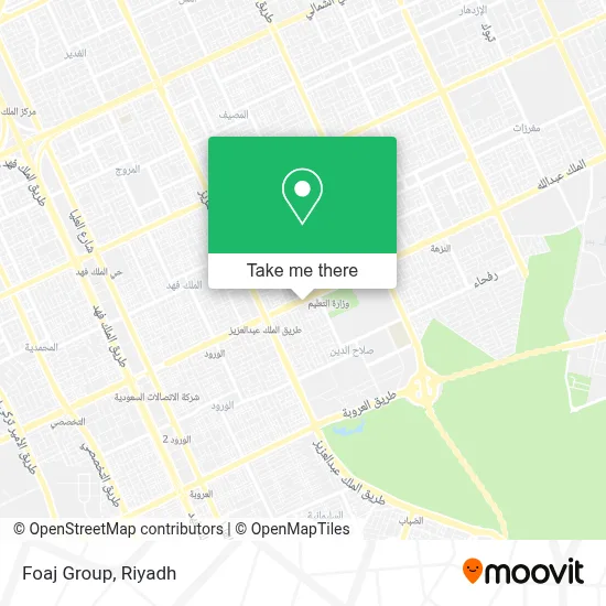 Foaj Group map