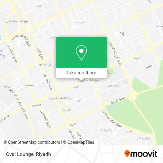 Oval Lounge map
