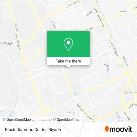 Black Diamond Center map