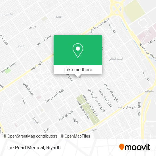 The Pearl Medical map