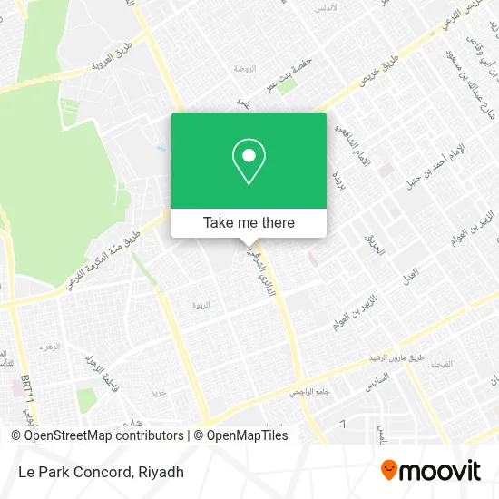 Le Park Concord map