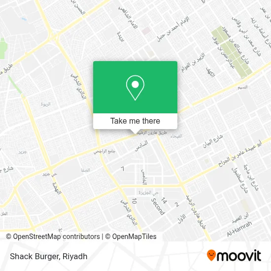 Shack Burger map