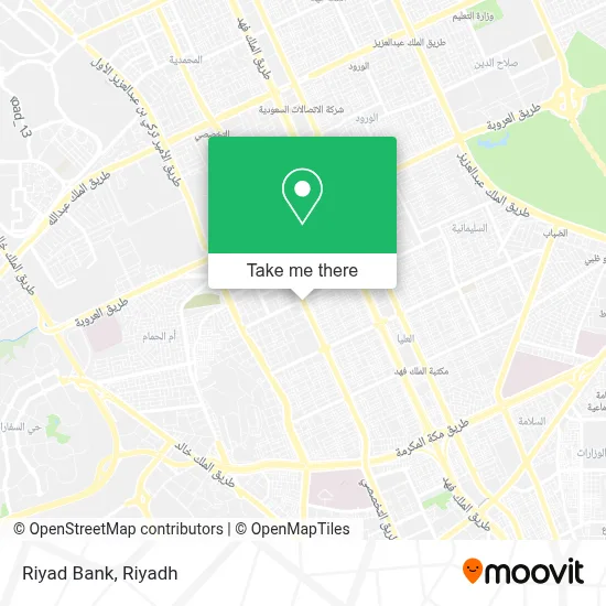 Riyad Bank map