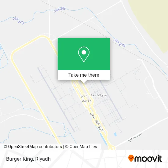 Burger King map