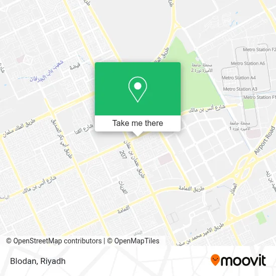 Blodan map