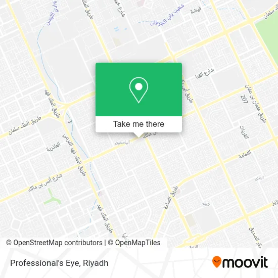 Professional's Eye map