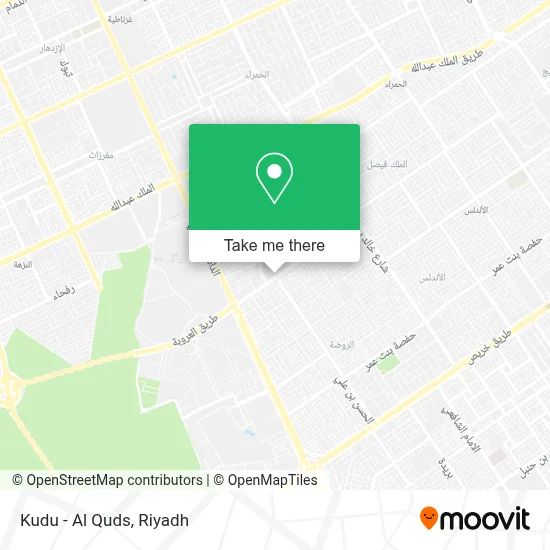 Kudu - Al Quds map