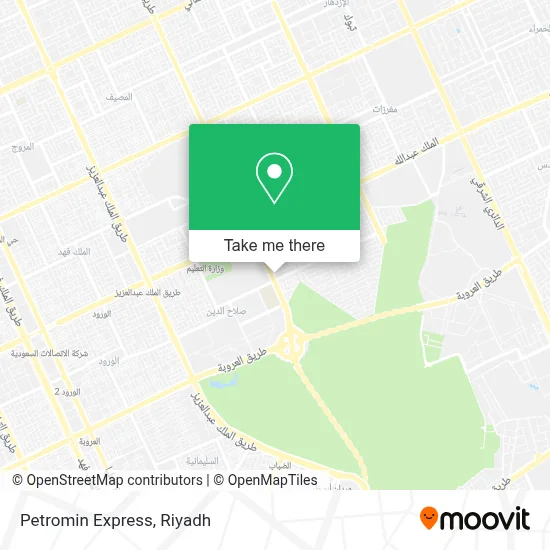 Petromin Express map