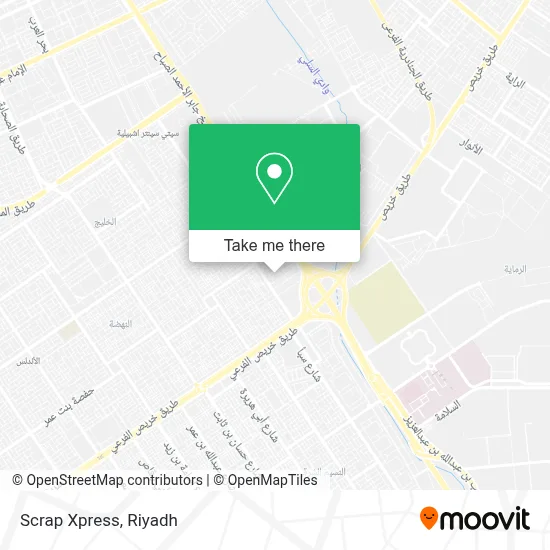 Scrap Xpress map