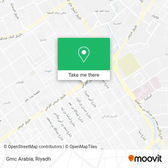 Gmc Arabia map