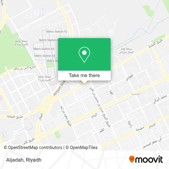 Aljadah map