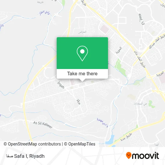 صفا  Safa  I map