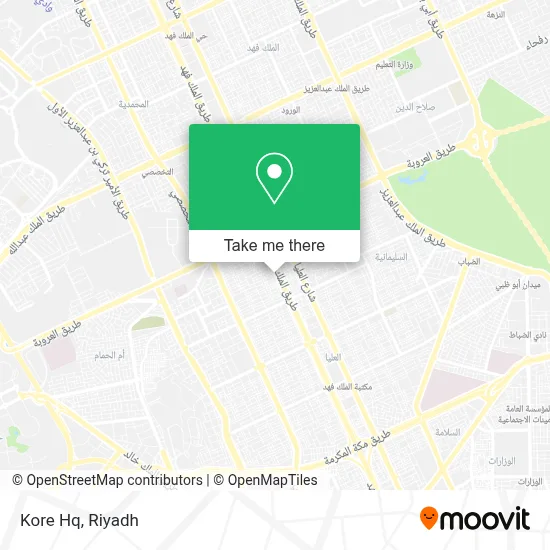 Kore Hq map