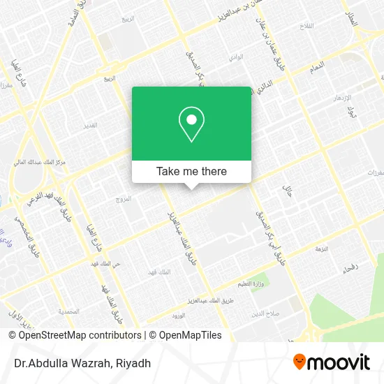 Dr.Abdulla Wazrah map