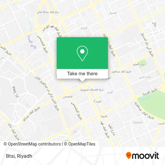 Btsi map